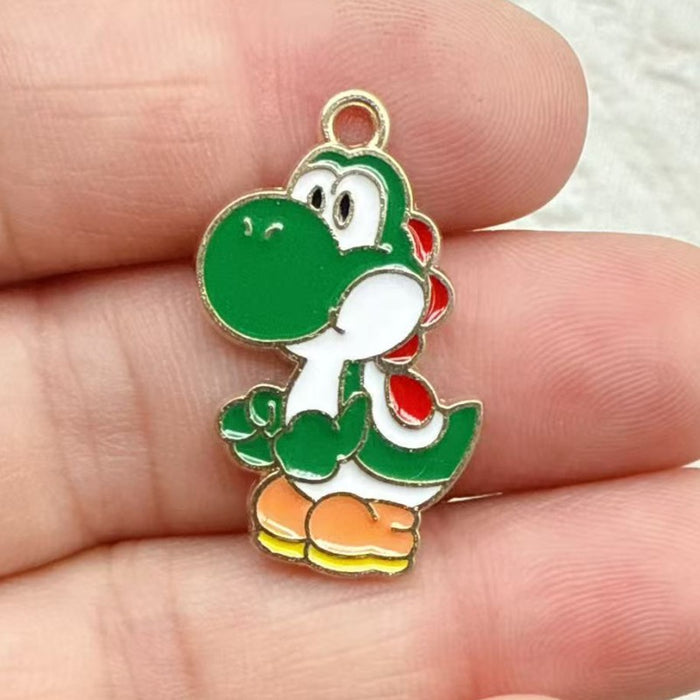 Wholesale 10pcs DIY Alloy Oil Drip Packaging Jewelry Bracelets,  Earrings,  Necklaces,  Hair Accessories,  and Pendants