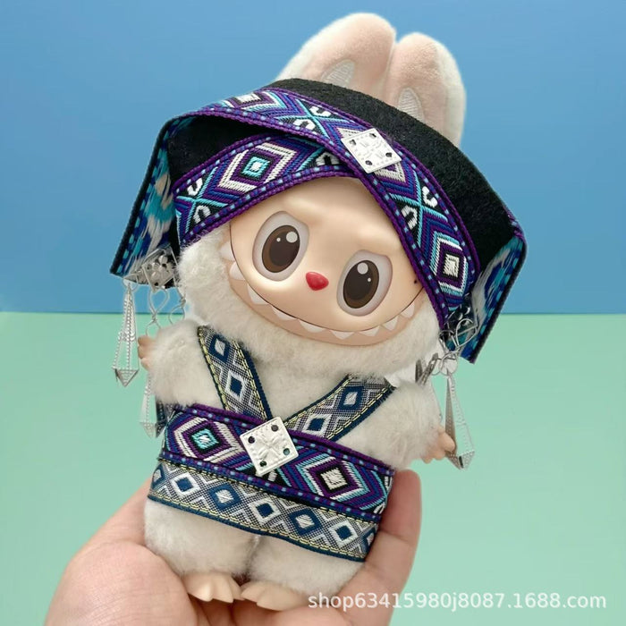 Wholesale National style baby clothes 17cm baby clothes doll clothes accessories cute pendants