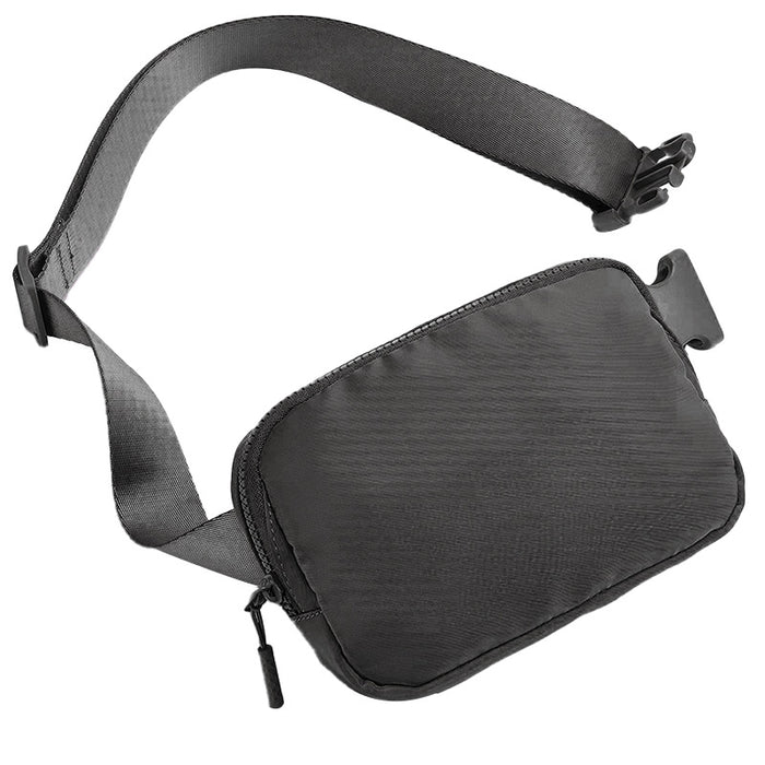 Wholesale Waist bag polyester waterproof chest bag outdoor sports running polyester waist bag men and women mobile phone waist bag