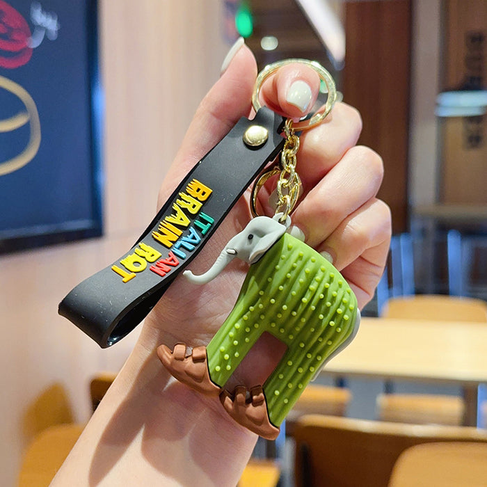 Wholesale Epoxy Ocean Creature Pendant Silicone Frog Pendant