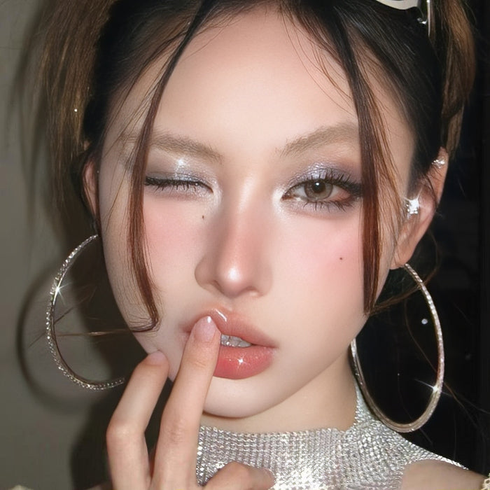 Wholesale Super large sexy retro classic large circle full of diamonds, versatile and stylish fine diamond earrings