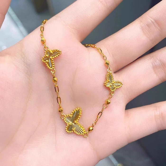 Wholesale Butterfly Bracelet Women's New Fashionable and Exquisite Handmade with High Grade and Simple Style Bracelet