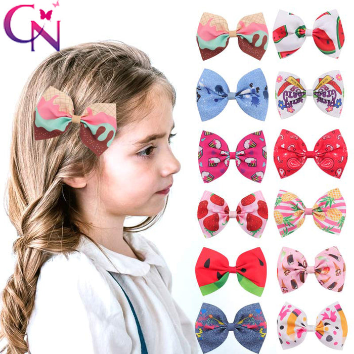 Wholesale Children's Bow Hairpin Sweetheart Cute JDC-HC-Danz001