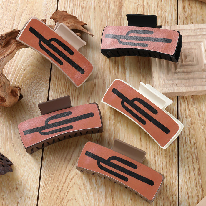 Wholesale Black Cactus square Hair Clips