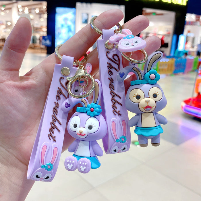 Wholesale Anime Keychain Cute Doll Pendant Keychain Car Bag Pendant