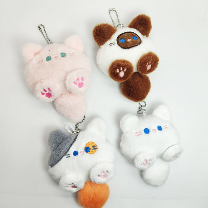 Wholesale Keychain Pendant Plush Doll DIY Accessories Shoe Bag Cartoon Doll