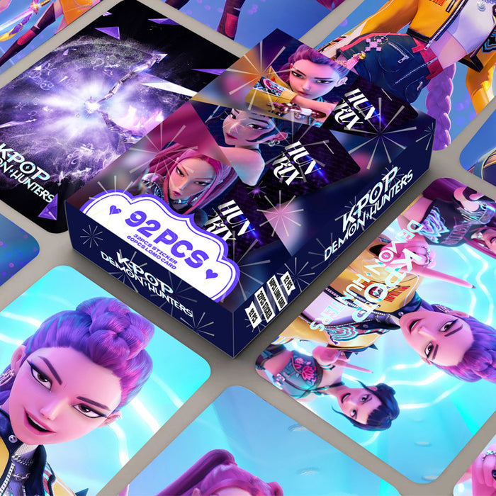 Wholesale 92Pcs cards double-sided cards  boxed collection cards  photo cards  greeting cards  bookmarks