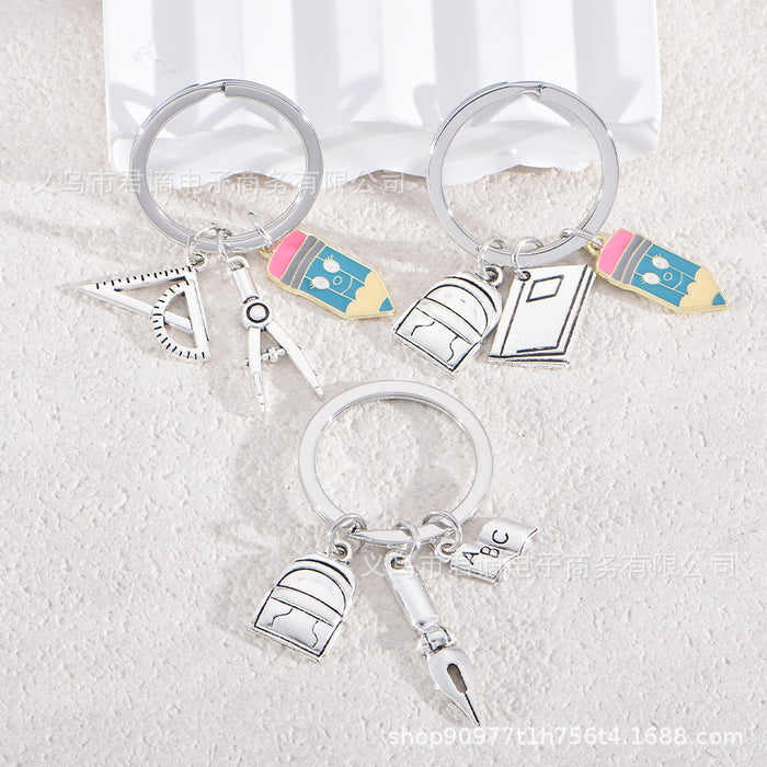 Wholesale Jewelry Pendant Learning Tool Key Chain Small Gift