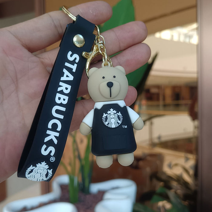 Wholesale Cartoon Silicone Doll Keychain JDC-KC-KuangK028