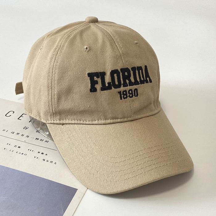 Wholesale  Baseball Cap  Letter Embroidery Sun Hat