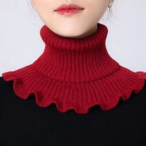 Wholesale All-match Fake collar high collar neck guard fake collar new autumn and winter windproof knitted warm neck cover