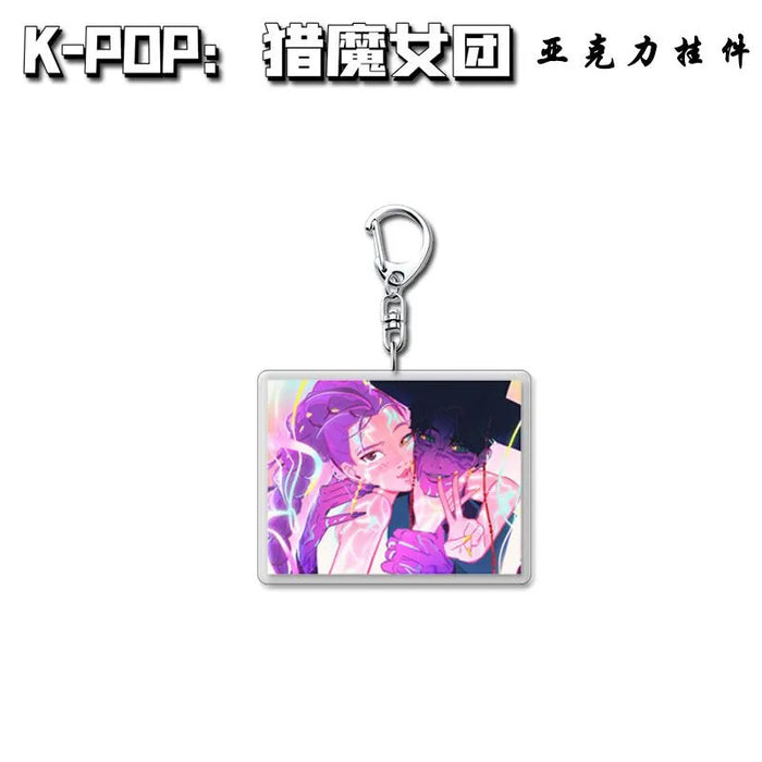 Wholesale Kpop Acrylic Keychain Anime Peripheral Pendant
