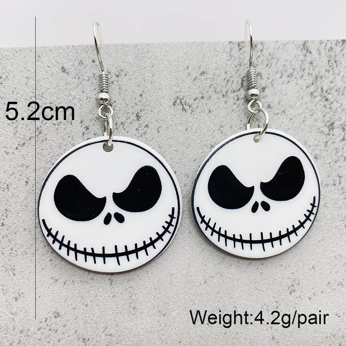 Wholesale  Horror Movie Earrings Figure Acrylic Earrings