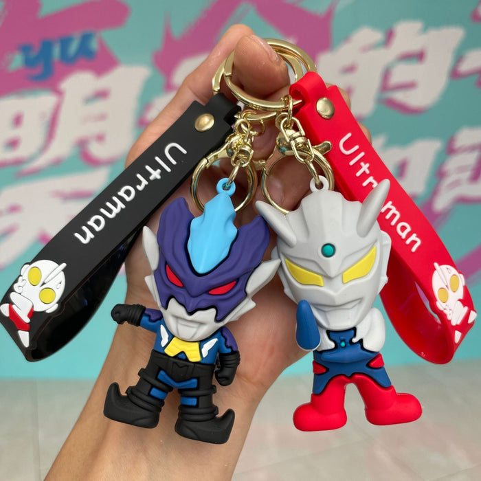 Wholesale Keychain, soft rubber figurine, couple's backpack pendant, hanging decoration, car keychain, small gift wholesale
