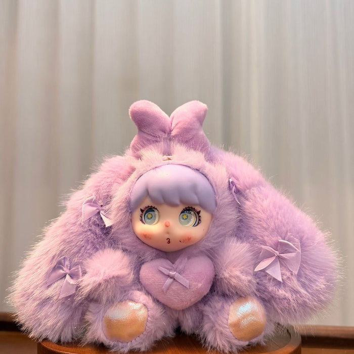 Wholesale 2pcs Cute Rabbit-Ear Plush Doll Accessory Bag Charm Gift
