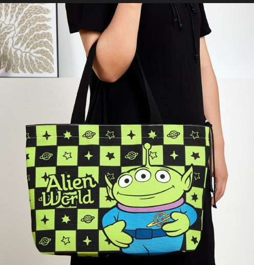 Wholesale Cartoon Cute Large Capacity Canvas Handbag JDC-HB-AoYi002