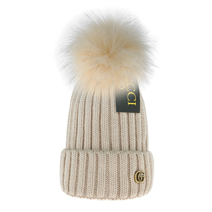 Wholesale Knitted Wool Ball Hat JDC-FH-DiS001