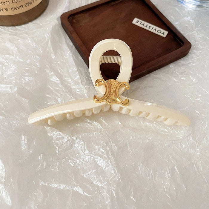 Clip de requin en épingle à cheveux acrylique en gros JDC-HC-HANX001