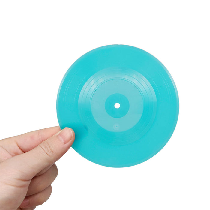 Wholesale New vinyl record refrigerator sticker DIY personalized celebrity refrigerator sticker keychain mini record coaster