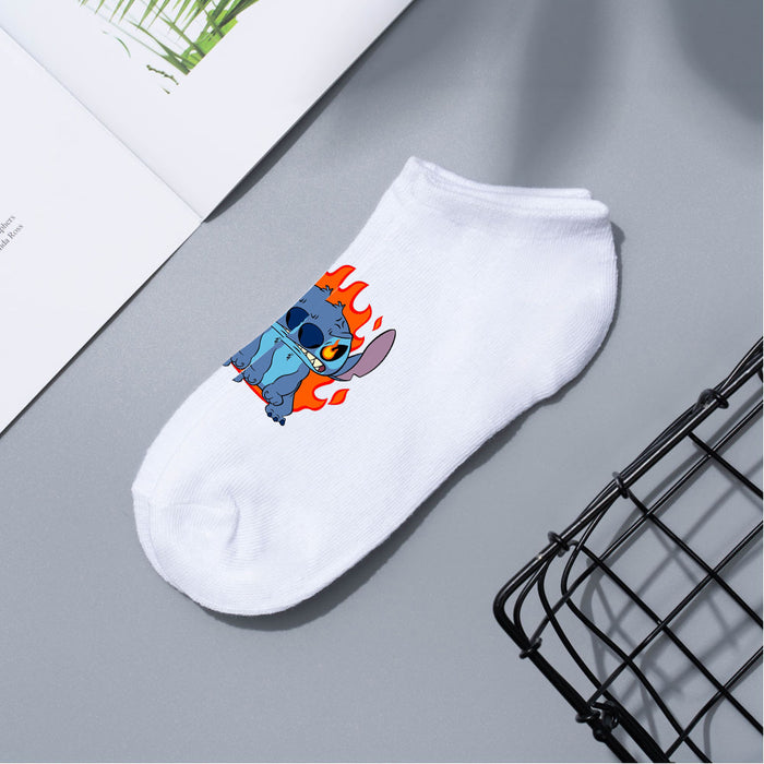 Wholesale Cartoon Short Cotton Socks JDC-SK-WuDuomei005