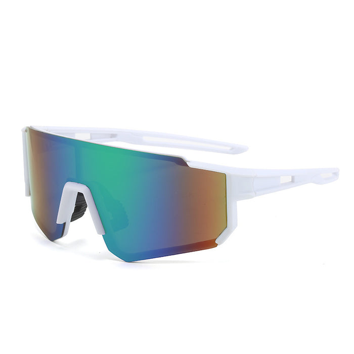 Wholesale New Outdoor Cycling Sunglasses, Integrated Bicycle Windshield Sunglasses, Sports Sunglasses