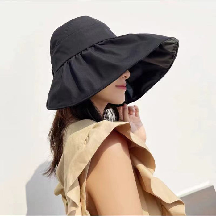 Wholesale Fisherman's hat, sun hat, fashionable casual hat, foldable and UV resistant