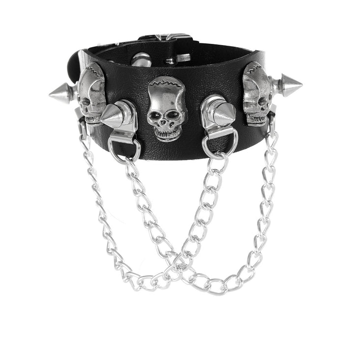 Wholesale Rivet bracelet vintage leather bracelet bracelet