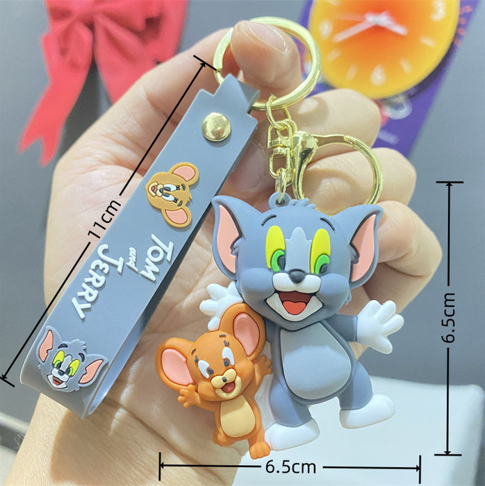 Wholesale PVC Cartoon Doll Keychain JDC-KC-WuYi282