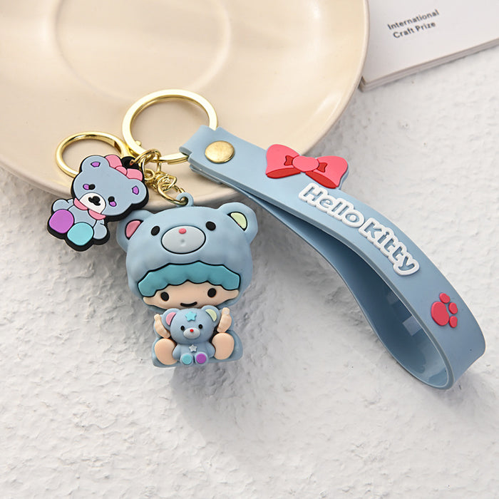 Wholesale  Cartoon cute  keychain pendant key chain  car ornaments small gifts