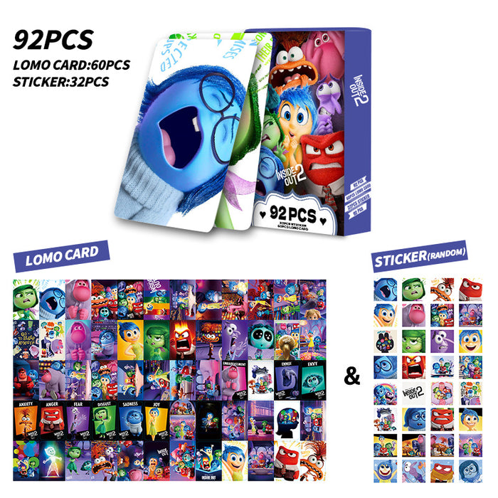 Wholesale 184pcsDouble sided high-definition color printed photo card,  anime movie peripheral collection card