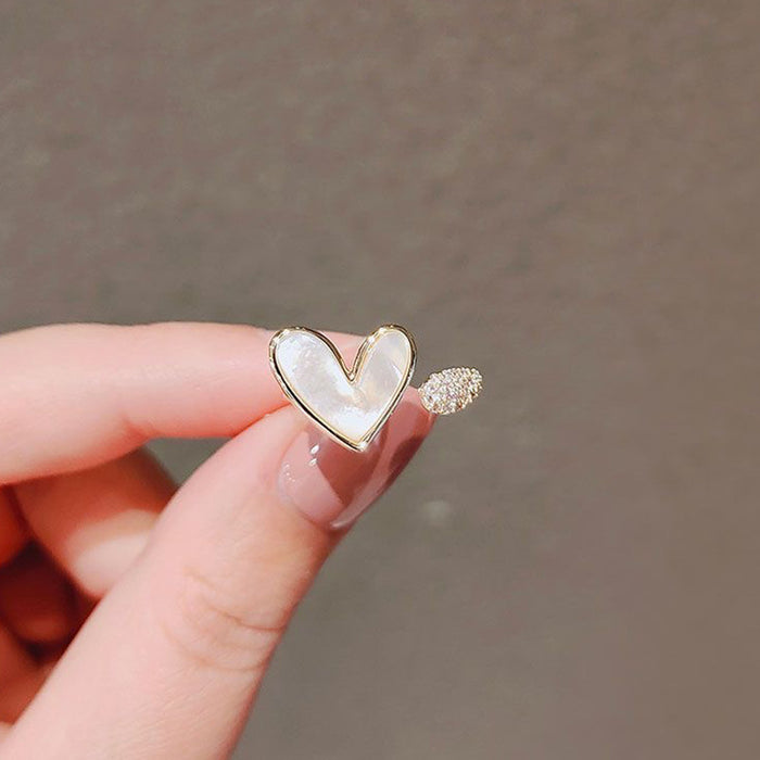 Wholesale Love Ring Women's Trendy Niche Open Finger Ring