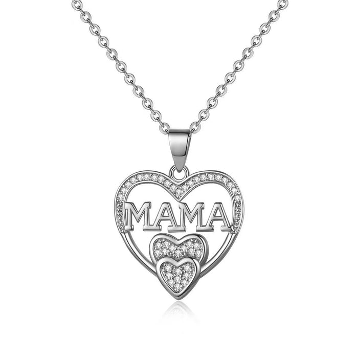 Wholesale Mother's Day MAMA Alloy Necklace JDC-NE-XunO070