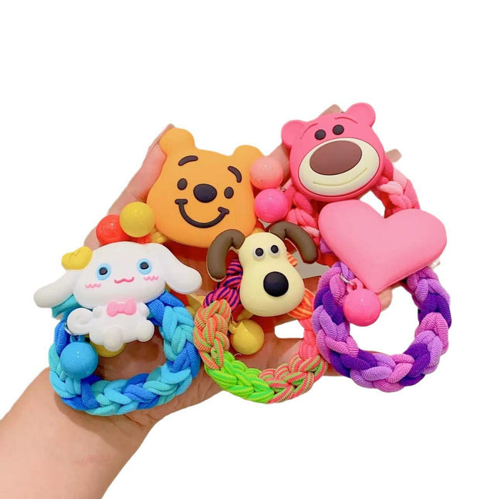 Wholesale Kids Fabric Cute Cartoon Hair Accessories JDC-HS-HuiDi024