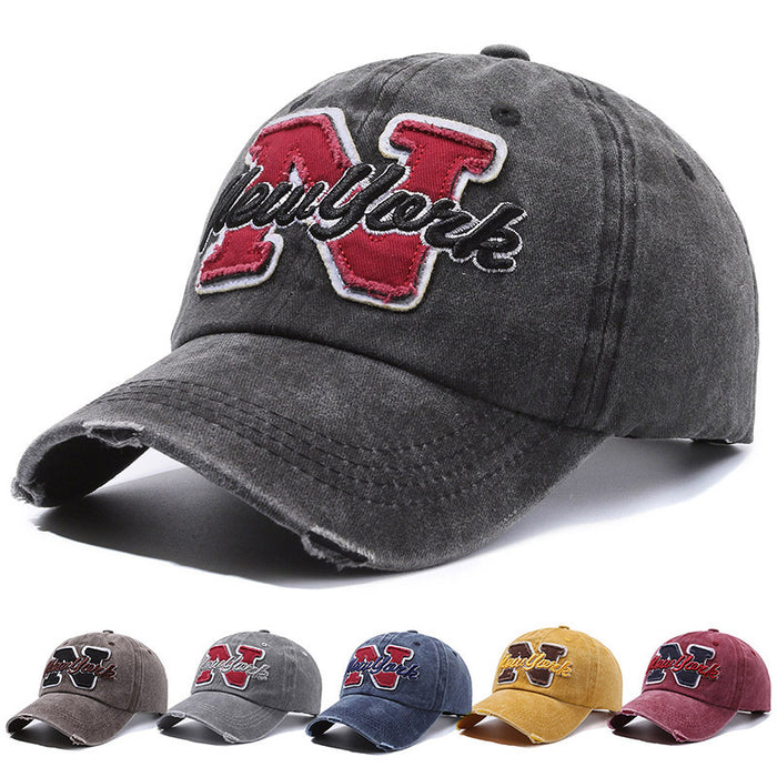 Wholesale Washed Sun-Protective Baseball Cap