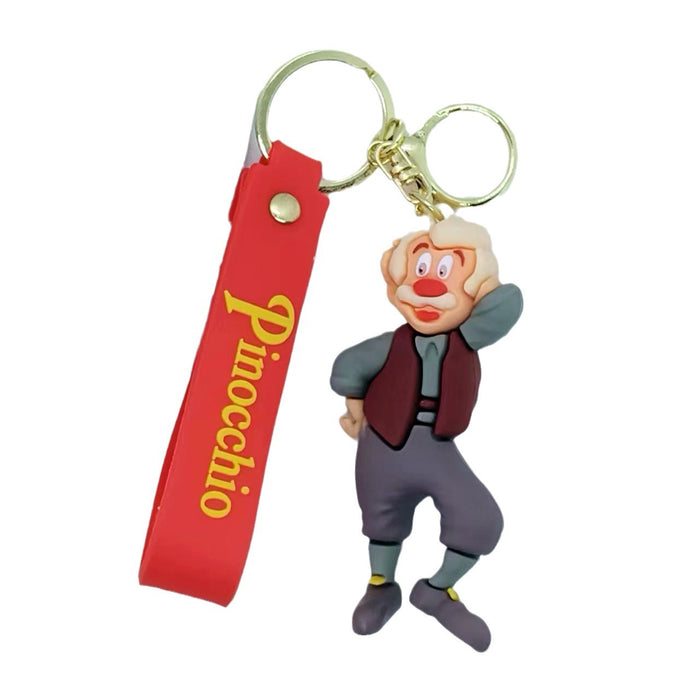 Wholesale cartoon doll  character keychain pendant bag car key chain accessories gift