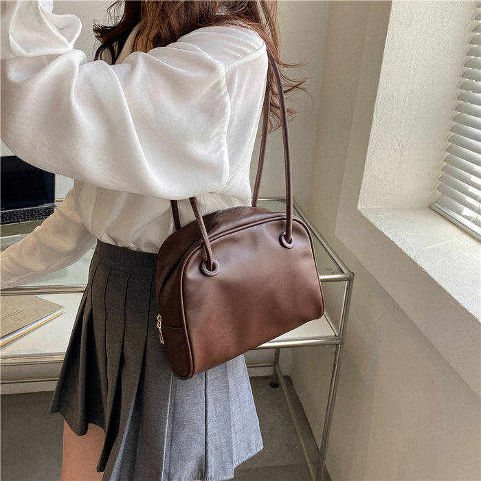 Wholesale New retro shoulder bag with niche design, tote bag, commuting bag