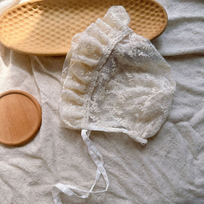 Wholesale Lace Court Hat Girls' Windproof Sunshade Style  Hat