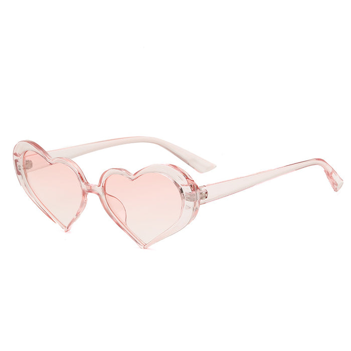 Wholesale Cute Love Sunglasses Sunglasses Peach Heart Ocean Film Sunglasses