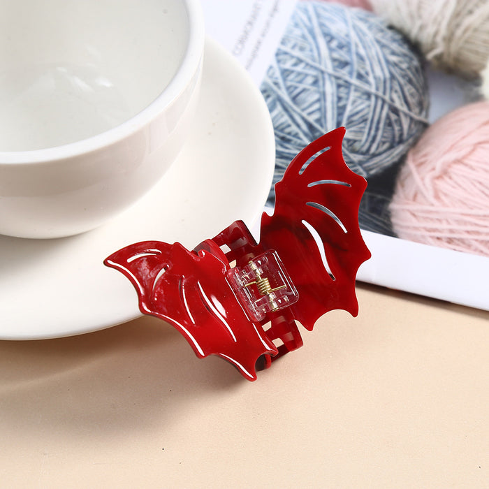 Wholesale Acetate Bat Hair Claw Clip for Women Party Gift Hair Accessory