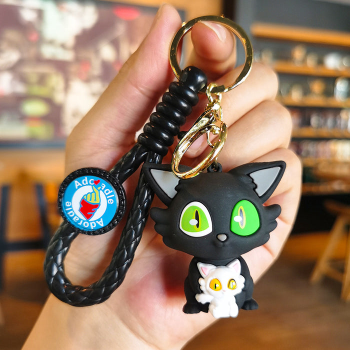 Wholesale Rubber Cartoon Three-dimensional Keychain JDC-KC-Tingm050