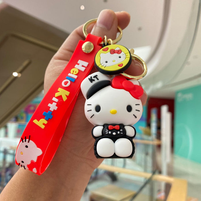 Wholesale cute keychain Cartoon Doll pendant car keychain