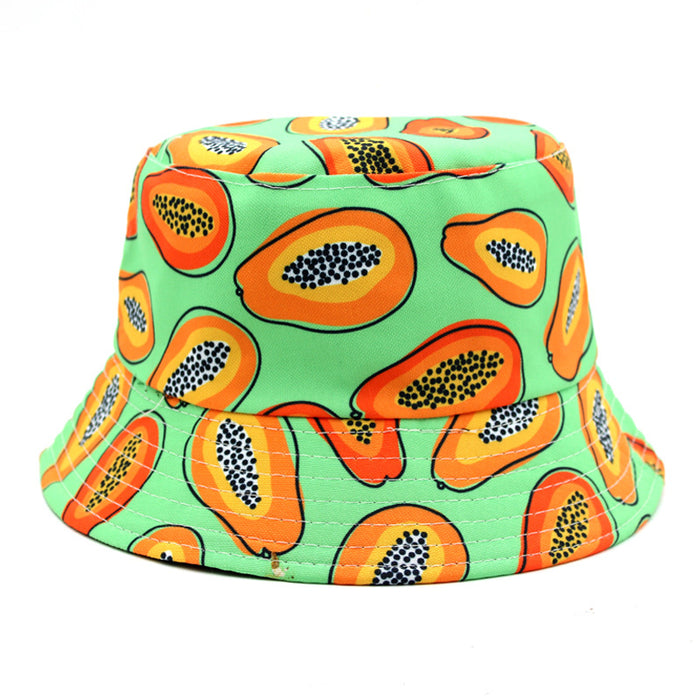 Wholesale New Hat Pattern Printed Sunshade Fisherman's Hat Outdoor Leisure Versatile Pot Hat
