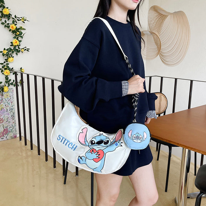 Wholesale Women' s cartoon-style quirky nylon canvas cross-body shoulder bags