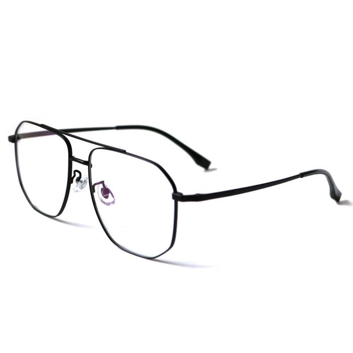 Wholesale Pure titanium wire glasses for myopia can be paired with super high power frame flat lenses