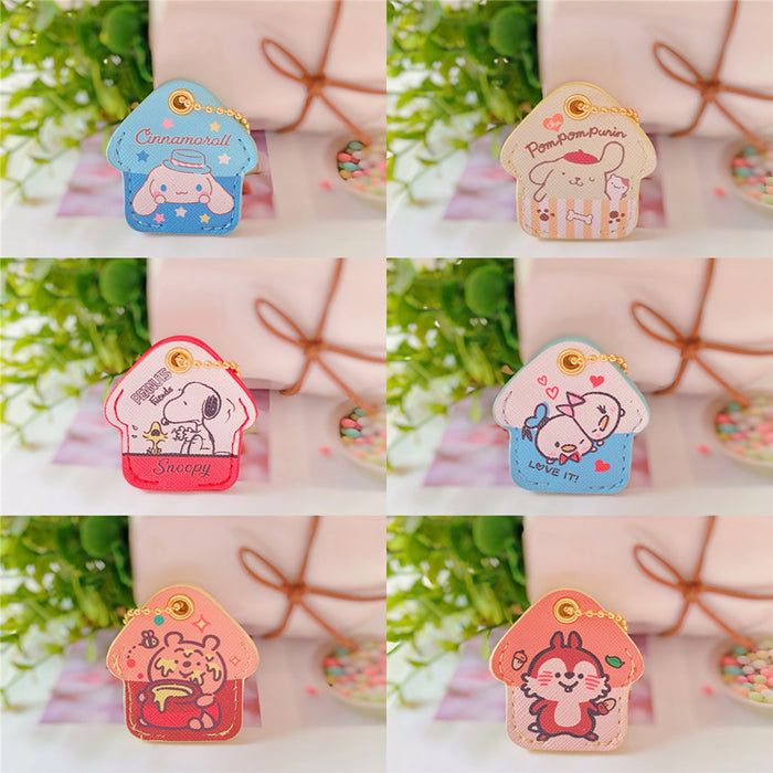 Wholesale  style  cute key protective cover water drop elevator access control card cover cartoon creative key case