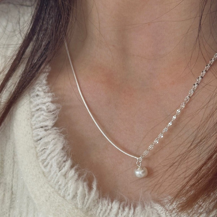 Wholesale  S925 Sterling Silver Butterfly Necklace Gift Female Niche Personalized Pendant