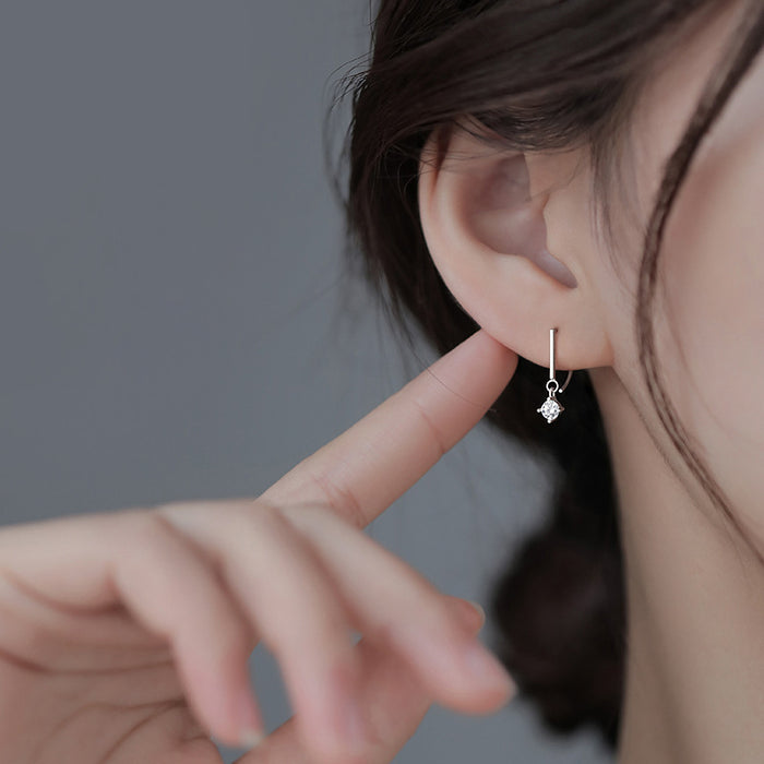 Wholesale Four-Leaf Flower Pearl Earrings for Women