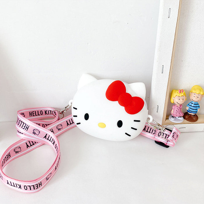 Wholesale Children' s Crossbody Bag Silicone Coin Purse Mini Wallet