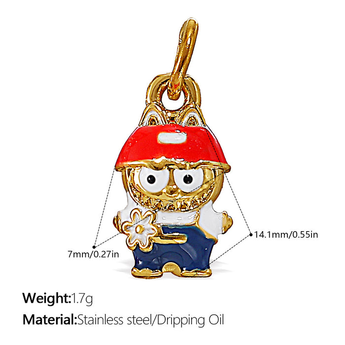 Wholesale Cartoon Cute  Necklace Jewelry  Cartoon Toy Accessories