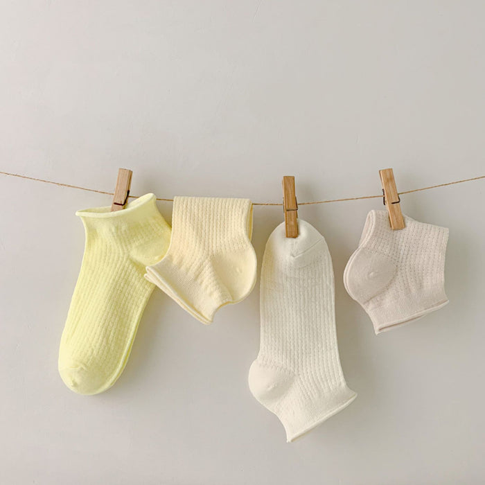 Wholesale Curled edge socks, simple socks, shallow mouth invisible cotton boat socks
